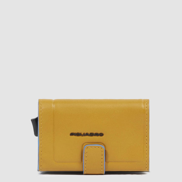 Portacarte uomo automatico