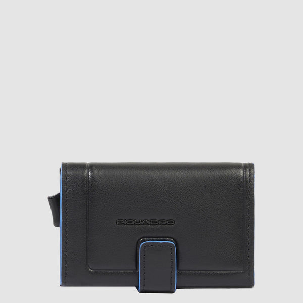 Portacarte uomo automatico