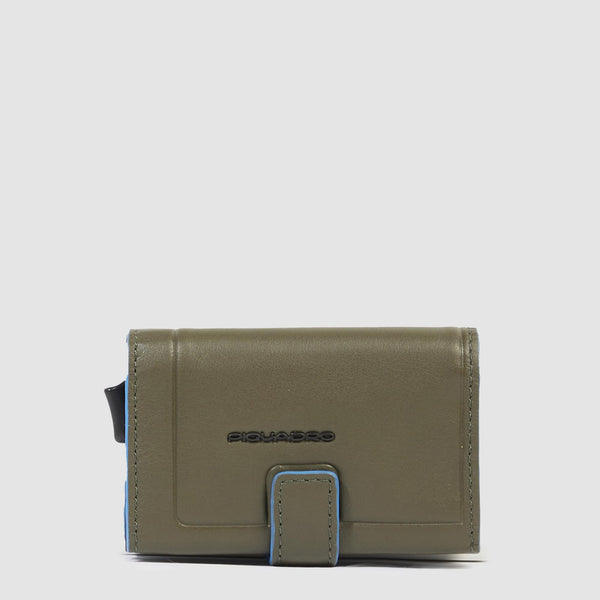 Portacarte uomo automatico