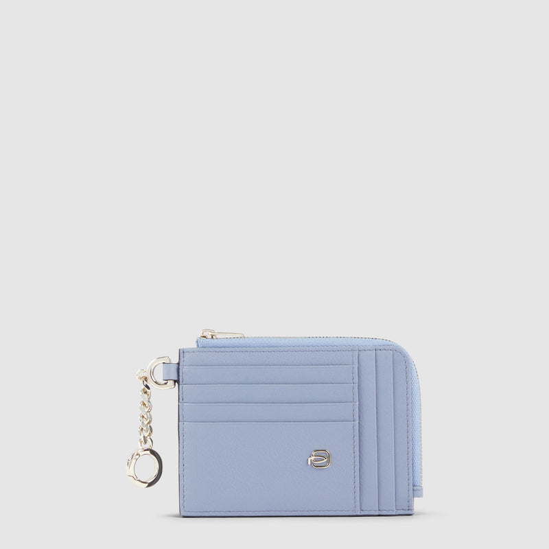 Porte-cartes de crédit femme avec porte-clés - 3