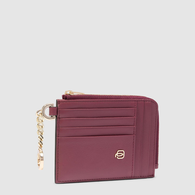 Tarjetero mujer con llavero