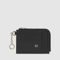 Women's Leather Card Holder, 8 Slots & RFID Protection