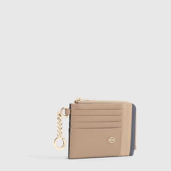 Women's Leather Card Holder, 8 Slots & RFID Protection - 2