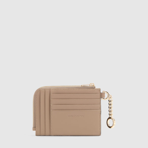 Women's Leather Card Holder, 8 Slots & RFID Protection - 3