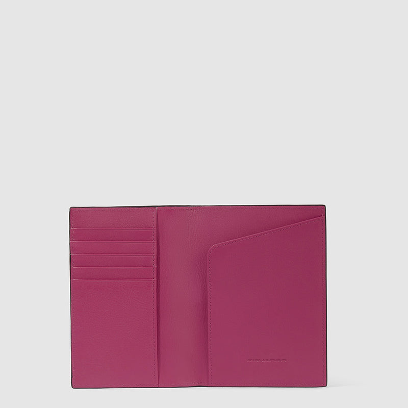 Women's passport holder with credit card facility