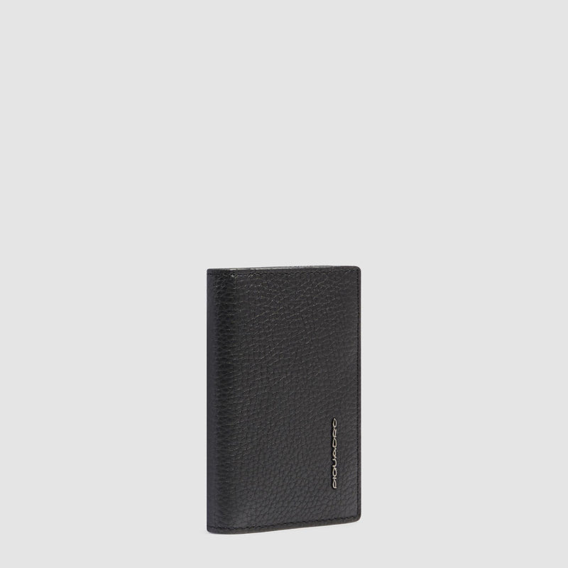 Vertical men's card holder