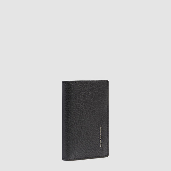 Vertical men's card holder