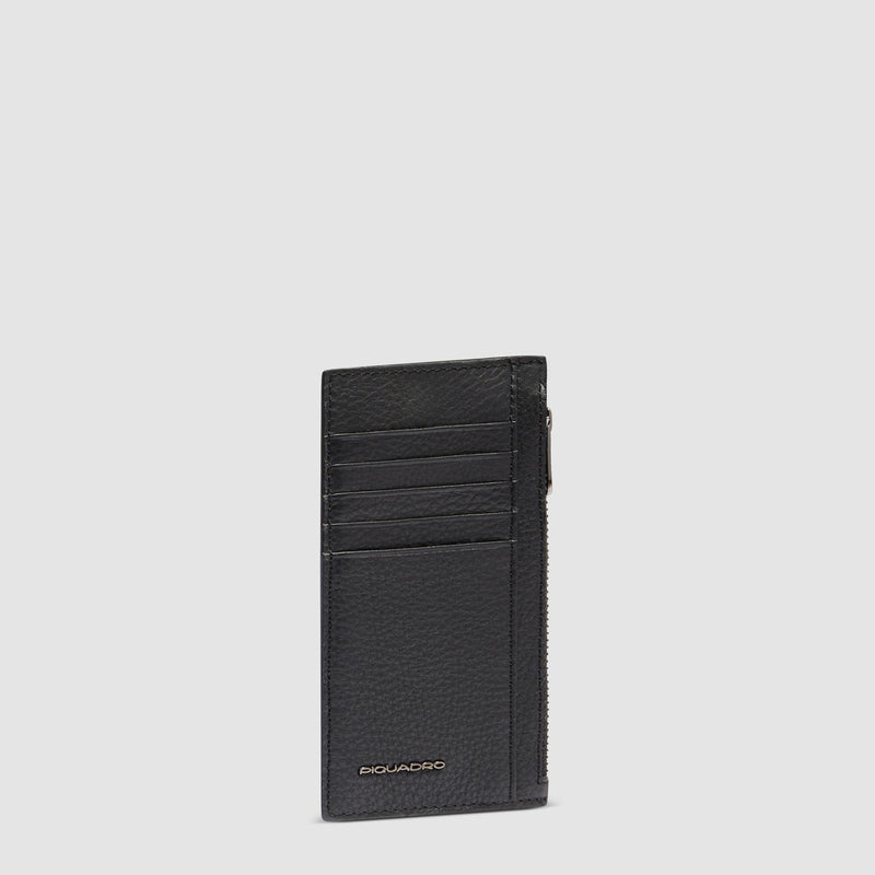 Tarjetero hombre vertical con monedero