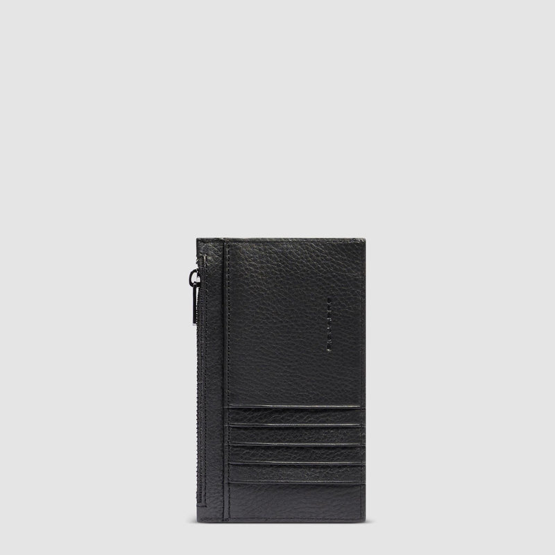 Tarjetero hombre vertical con monedero