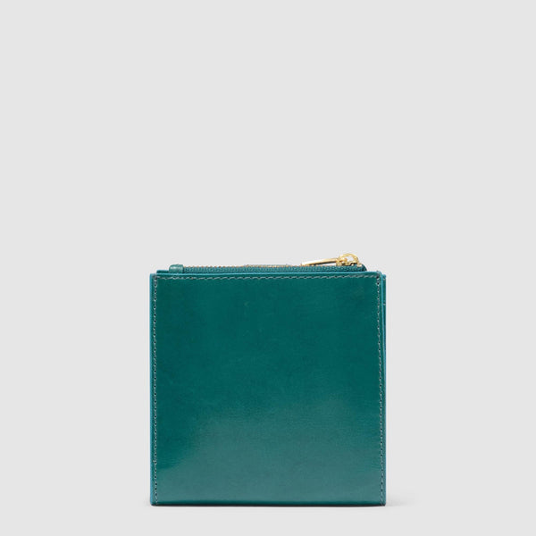 Women's cardholder with zipped money pocket
