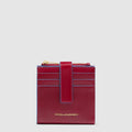 9-Card Leather Card Holder with Zipped Coin Pocket