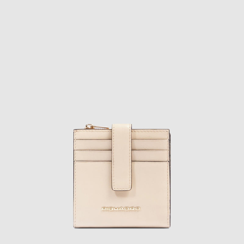 Porte-cartes de crédit femme avec porte-monnaie