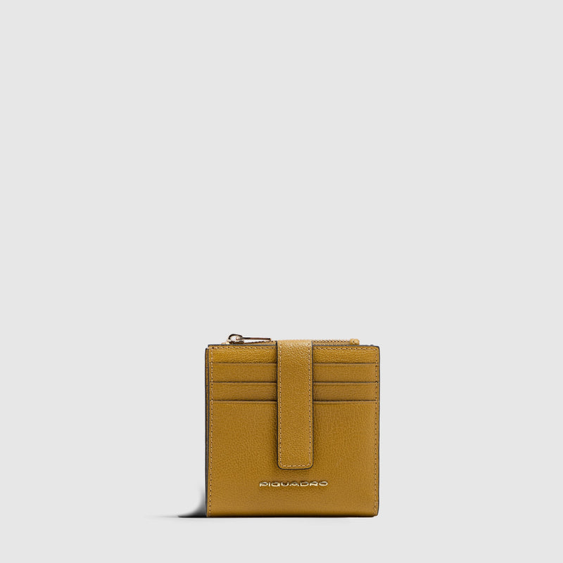 Women's Leather Cardholder, 9 Card Slots, RFID Protection