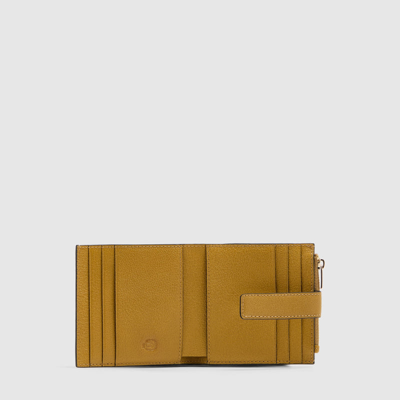 Women's Leather Cardholder, 9 Card Slots, RFID Protection