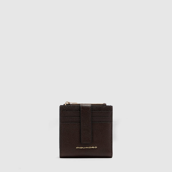 Women's Leather Cardholder, 9 Card Slots, RFID Protection - 1