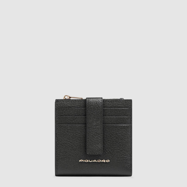 Women's cardholder with zipped money pocket - 1