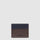 Leather men's slim credit card holder