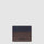 Leather men's slim credit card holder