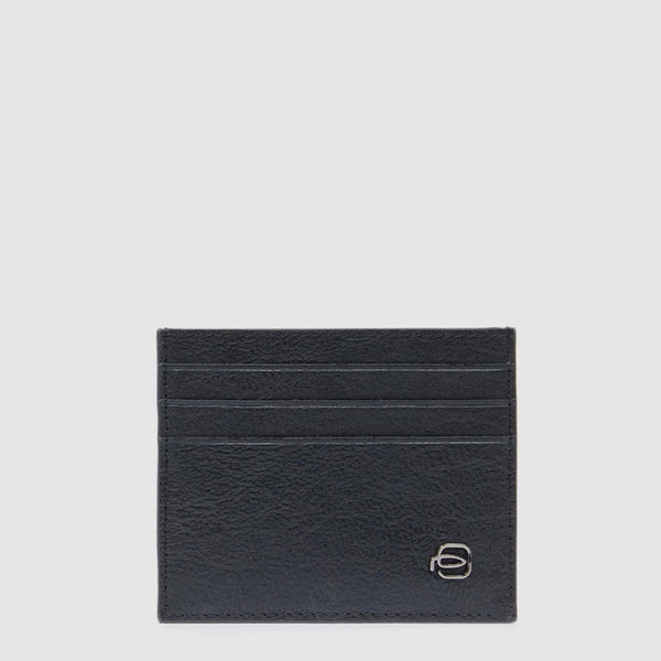 Leather men's slim credit card holder
