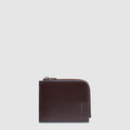 Leather Card Holder with 4 Slots & RFID Protection