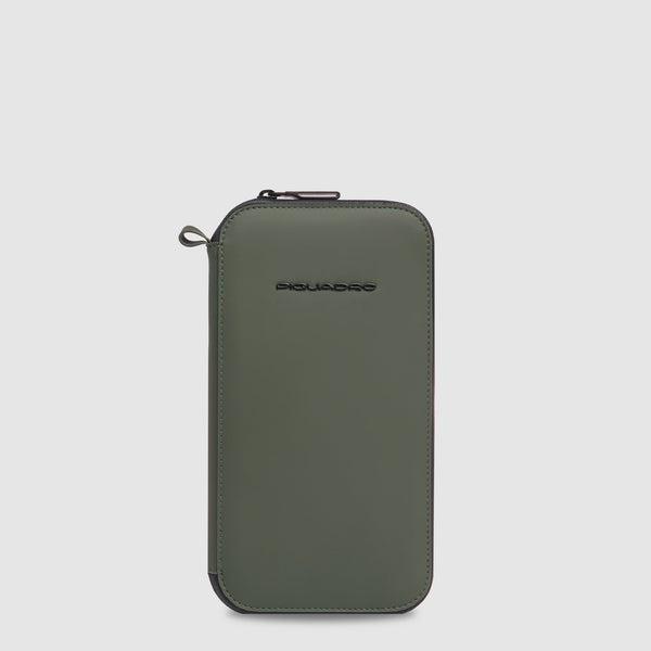 Water-Resistant RFID Passport Holder with AirTag® Pocket - 1