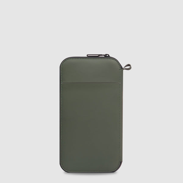 Water-Resistant RFID Passport Holder with AirTag® Pocket - 2