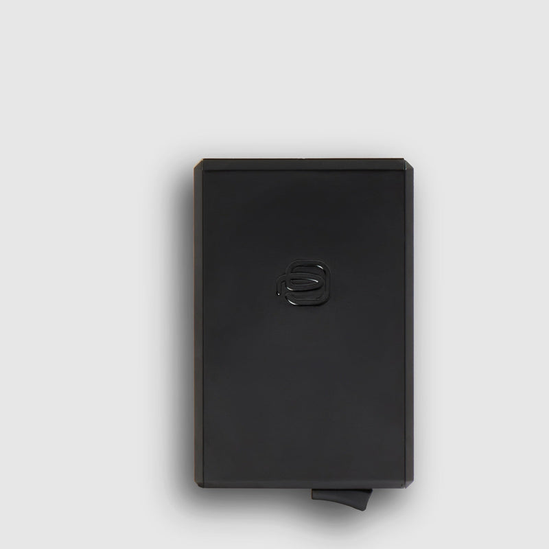 Leather MagSafe® Pop-Up Card Holder with RFID Protection