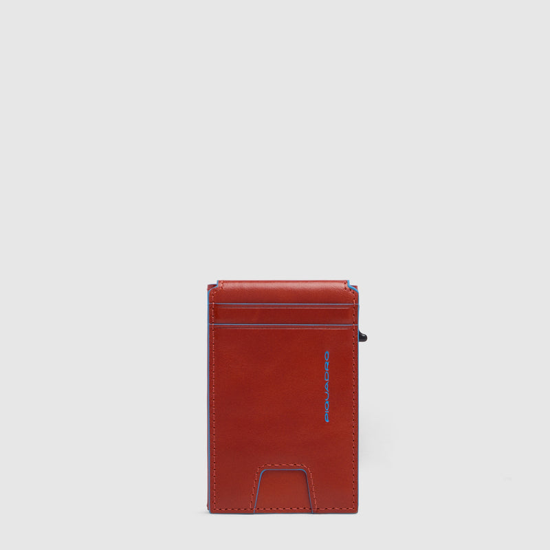 Portacarte uomo automatico con porta documenti