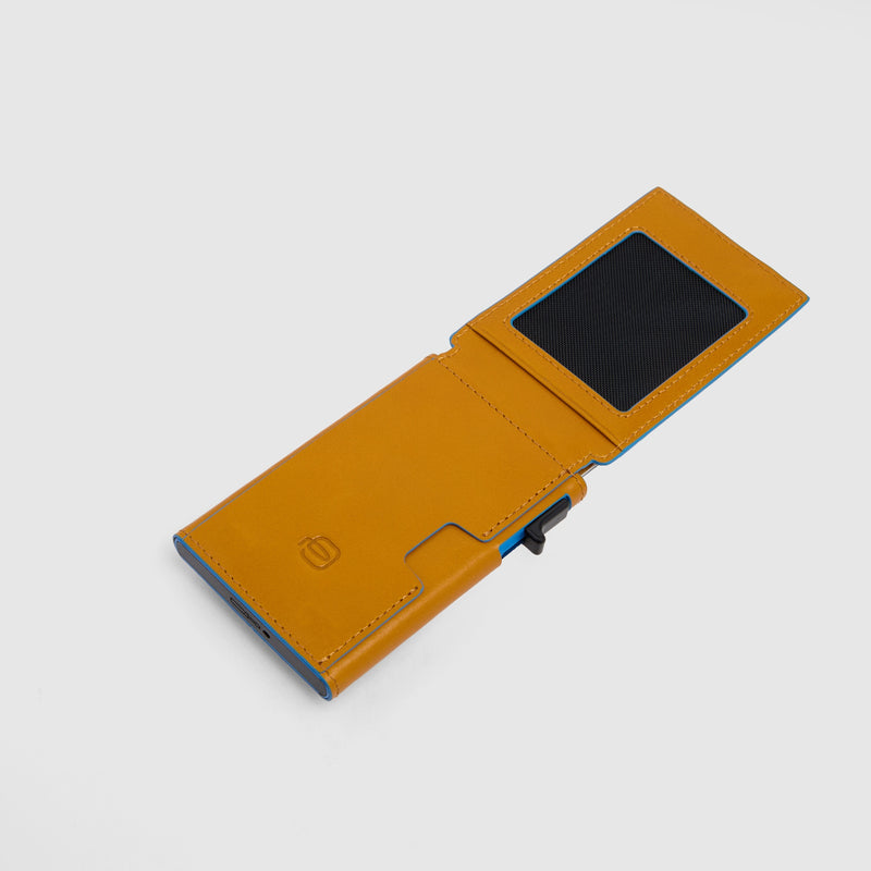 Portacarte uomo automatico con porta documenti