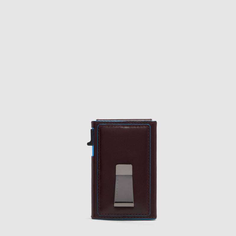 Portacarte uomo automatico con porta documenti