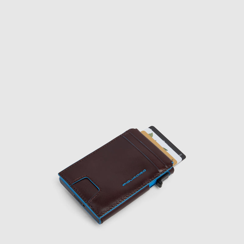 Portacarte uomo automatico con porta documenti