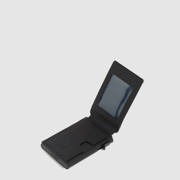 Pop-up Card Holder with 3 Card Slots and RFID Protection - 3