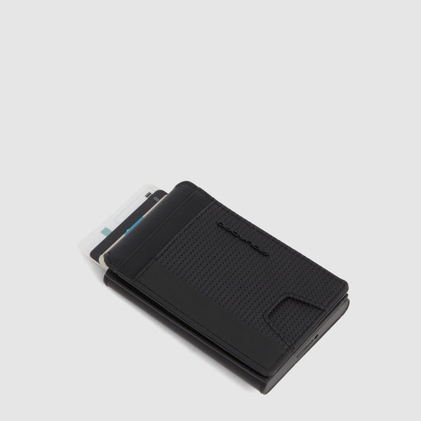 Pop-up Card Holder with 3 Card Slots and RFID Protection - 4