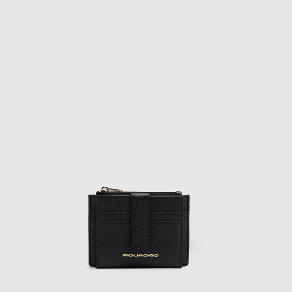 Women's Leather Wallet, 2 Card Slots & RFID Protection - 1
