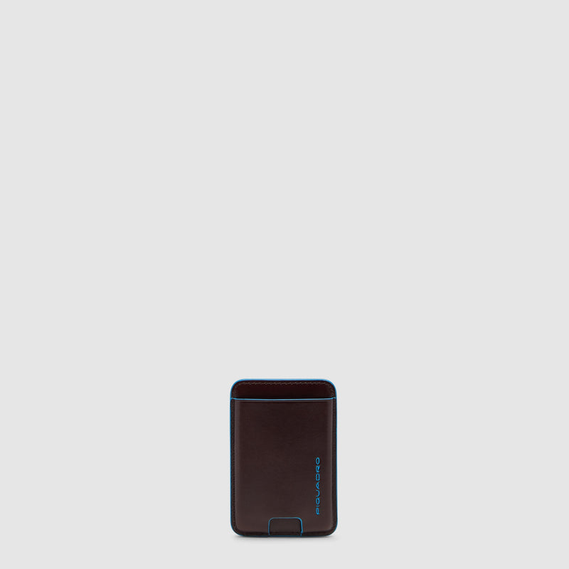 MagSafe® Leather Card Holder with RFID Protection