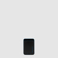 MagSafe® Card Holder Blue Square with RFID Protection - Black