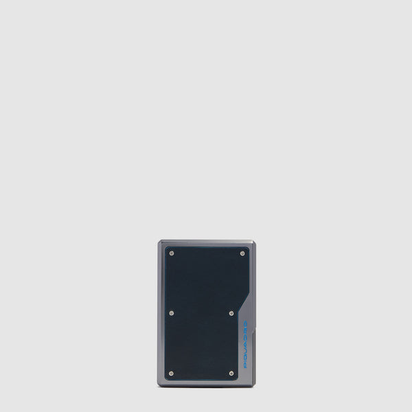 RFID-Blocking MagSafe® Card Holder, Leather & Metal - 1