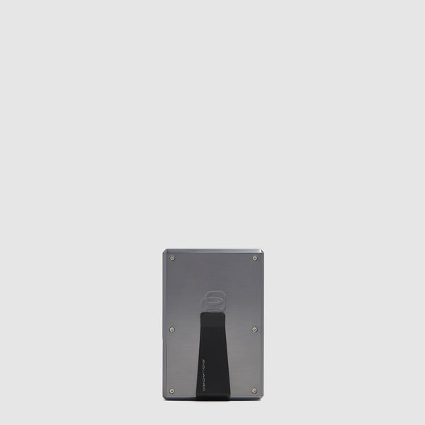 RFID-Blocking MagSafe® Card Holder, Leather & Metal - 2
