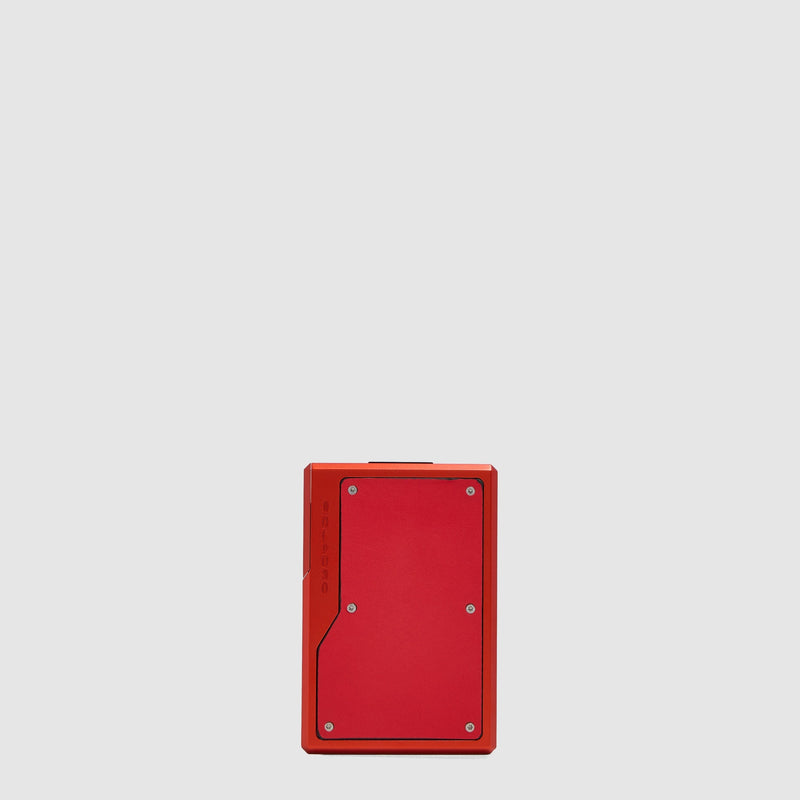 Modular Aluminum and Leather MagSafe® Card Holder - 1