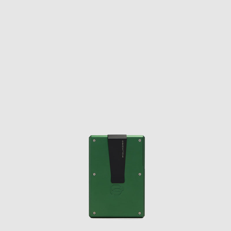Modular Aluminum and Leather MagSafe® Card Holder