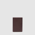 Metal & Leather MagSafe® Card Holder with RFID Protection
