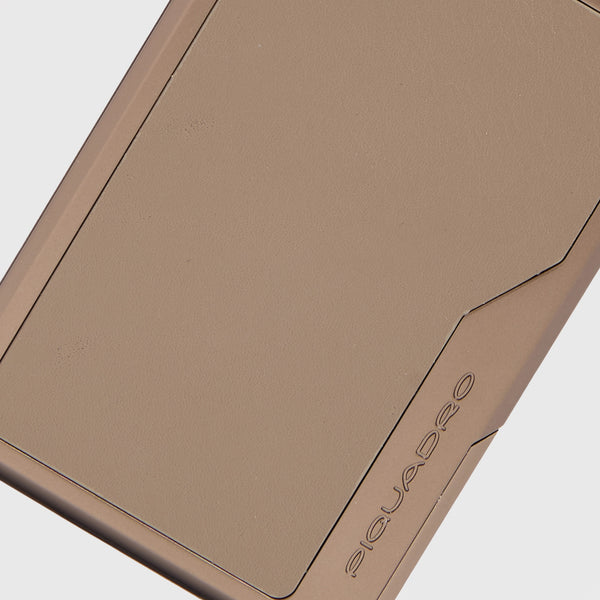 Metal & Leather MagSafe® Card Holder with RFID Protection - 3