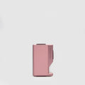 Metal and Leather MagSafe® Card Holder with Elastic Band