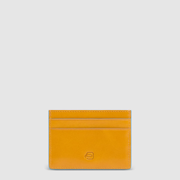 Slim Leather Card Holder, 4 Slots, RFID-Blocking - 2