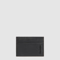 Slim 4-Slot Leather Card Holder with RFID Protection