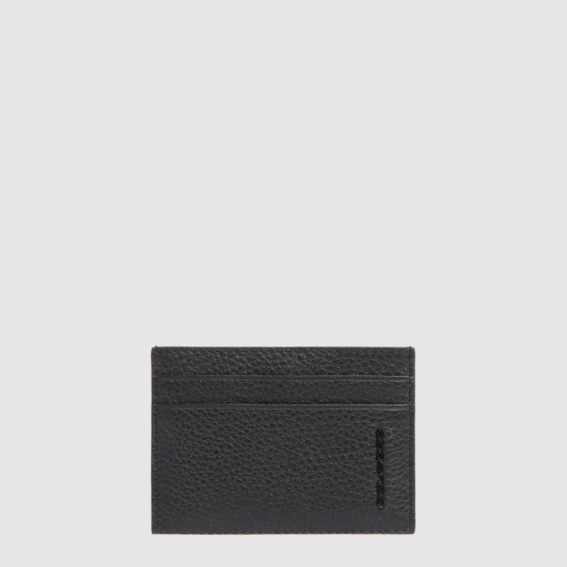 Slim RFID Leather Card Holder with 4 Card Slots