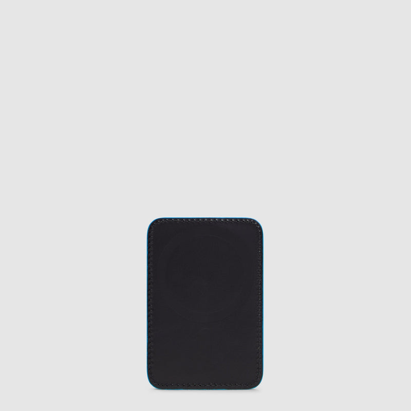 Rigid Leather MagSafe® Card Holder with RFID Protection - Black - photo 2