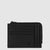 Men's card holder wallet with zipped coin pocket