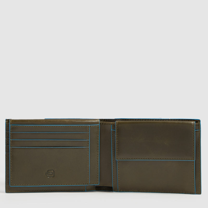 Men's RFID Leather Wallet with 7 Card Slots - Olive green - photo 3