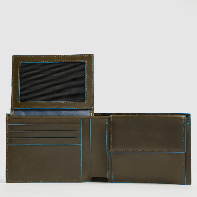Men's RFID Leather Wallet with 7 Card Slots - Olive green - photo 4